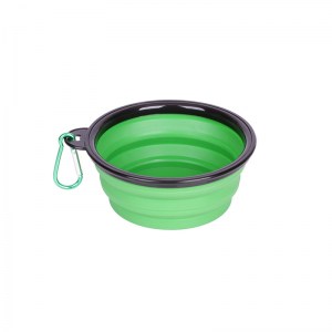 Складная миска для корма и воды 360 мл «Dog Bowl»